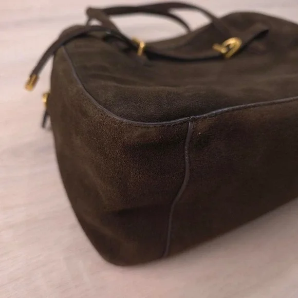 Madewell The Belted Satchel Bag - expedition green/ NW380 - Picture 3 of 8